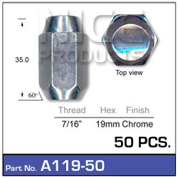 Chrome Nut