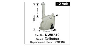 Washer Pump Kit