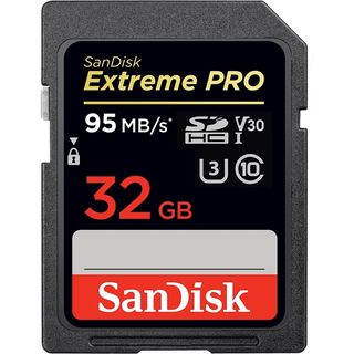 SANDISK EXTREME PRO SDHC 32GB 95MB/S UHS-I C10 U3