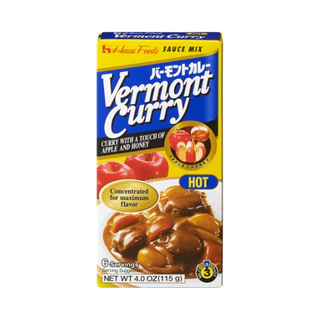 VERMONT CURRY HOT 115g/10x12