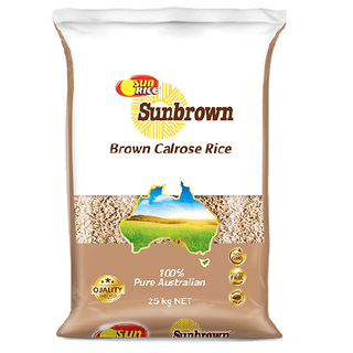 SUNBROWN RICE 25KG/1