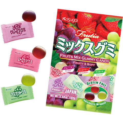 EX/K FRUITS MIX GUMMY/12x2