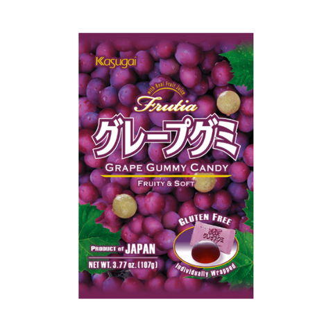 EXG FRUITIA GRAPE GUMMY/12