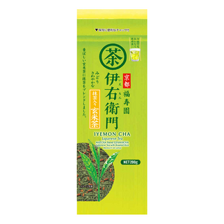 IEMON GENMAI TEA LEAF 200G/12