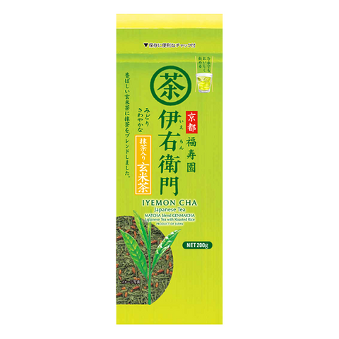 IEMON GENMAI TEA LEAF 200G/12