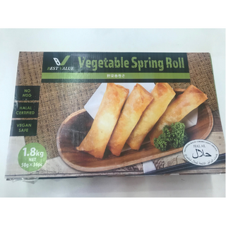 VEGETABLE SPRING ROLL 50g 36pc/6