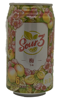 SNK CHU-HI SOUR3 PLUM 350ML/24