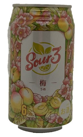 SNK CHU-HI SOUR3 PLUM 350ML/24