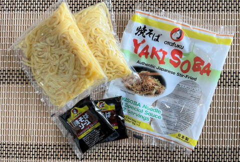 OTF YAKISOBA WITH SAUCE  370g (150g+35g) x2p/12