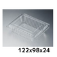 CLEAR CONTAINER FD-SS (9H) XS 100p/36