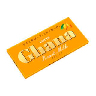 GHANA CHOCOLATE (ROAST MILK)/(10)x12
