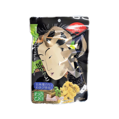 NRS SEAWEED WASABI CHIPS 35g/12x4