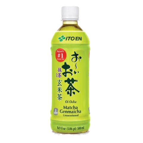 ITN PET Matcha Iri Genmaicha 500ML/12