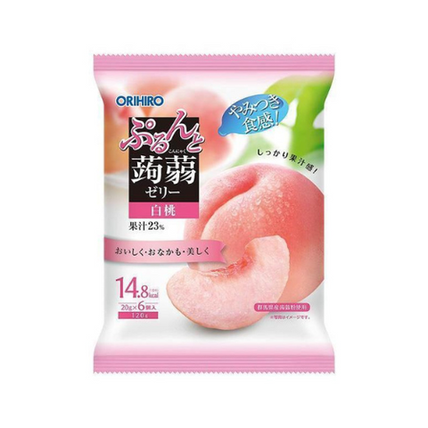 KONNYAKU JELLY 24P(NEW POUCH PEACH)