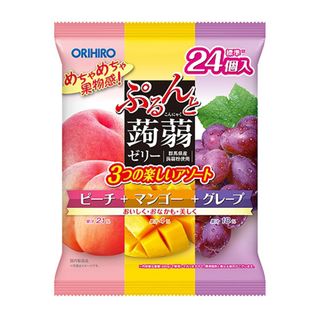 KONNYAKU JELLY 24P(PEACH&MANGO&GRAPE)/12