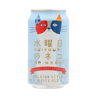 YHB SUIYOUBI NO NEKO BEER 5% 350ML/24