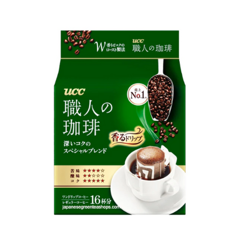 UCC DRIP COFFEE SP BLEND(GREEN)16P/6