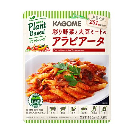 KGM VEGE SOY ARABIATA 140g/10x3