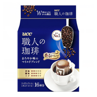 UCC DRIP COFFEE MILD(BLUE)16P/6