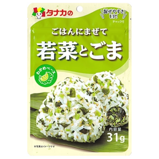 TNKS RICE SEASONING VEG & SESAME 31g/10x8