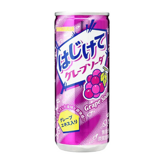 HAJIKETE GRAPE SODA CAN 250ML/30