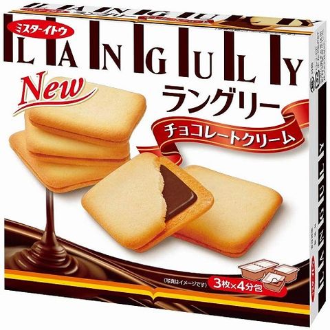 LANGULY COOKIE 12P (CHOCO)/36