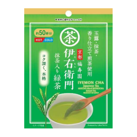 UJN  IEMON INSTANT GREEN TEA /6x6