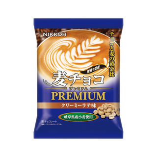 NKS CHOCO COATED WHEAT PUFF LATTE /24x2