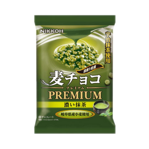 NKS CHOCO COATED WHEAT PUFF MATCHA /24x2