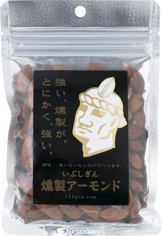 ORG SMOKED ALMOND 90g/8x6