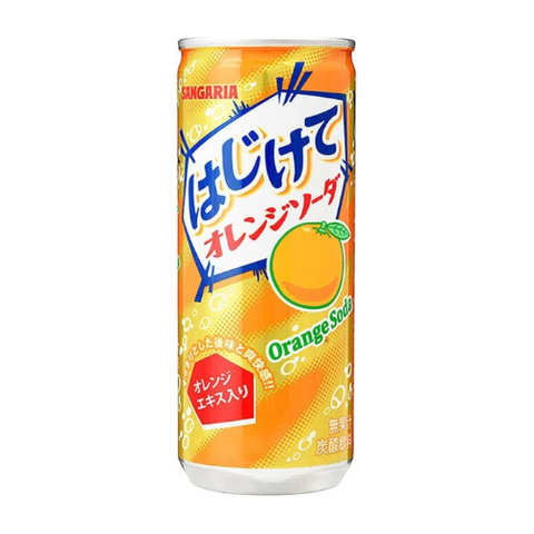 HAJIKETE ORANGE SODA CAN 250ML/30