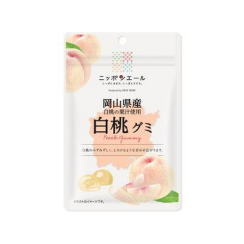 WHITE PEACH GUMMY [OKAYAMA] 40g/10x8