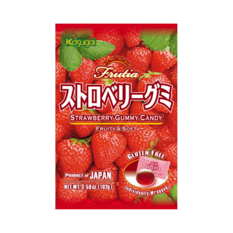 EX G Frutia STRAWBERRY GUMMY 102g/12x2