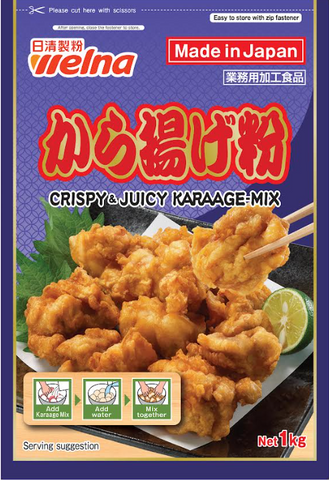 WELNA CRISPY & JUICY KARAAGE MIX 1kg/10