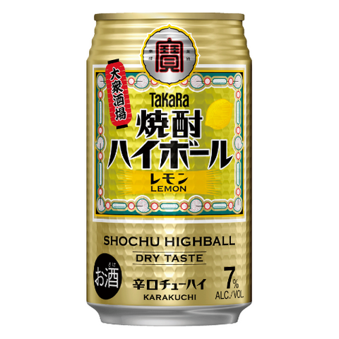 TKR SHOCHU HIGH BALL LEMON 350ML