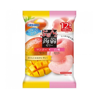 KONNYAKU JELLY 12P(MANGO&PEACH)