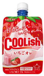 COOLISH MILK STRAWBERRY 140ml/24