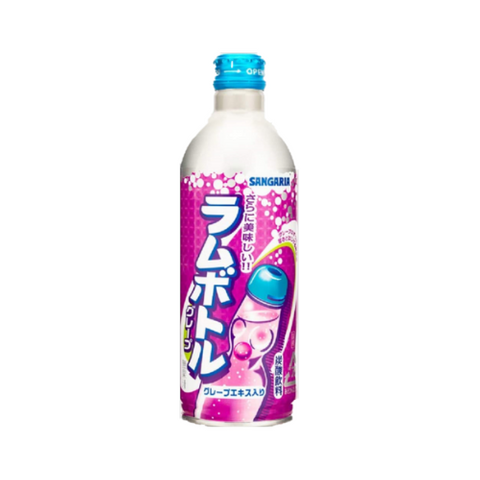 SNG BOTTLE RAMUNE 500ml (GRAPE)/24