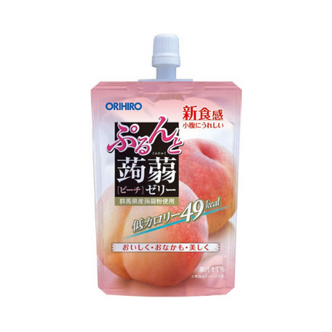 PURUN TO KONNYAKU JELLY 1P (PEACH) ST/8