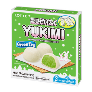 LTT MINI YUKIMI DAIFUKU GREEN TEA 9P/8