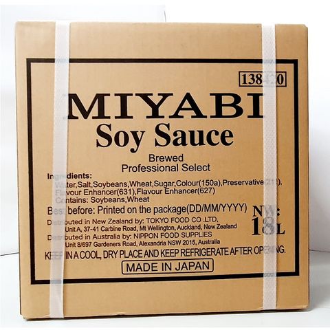 MIYABI SOY SAUCE 18L/1