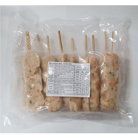 VEGETABLE FISH CAKE 10p/8x2