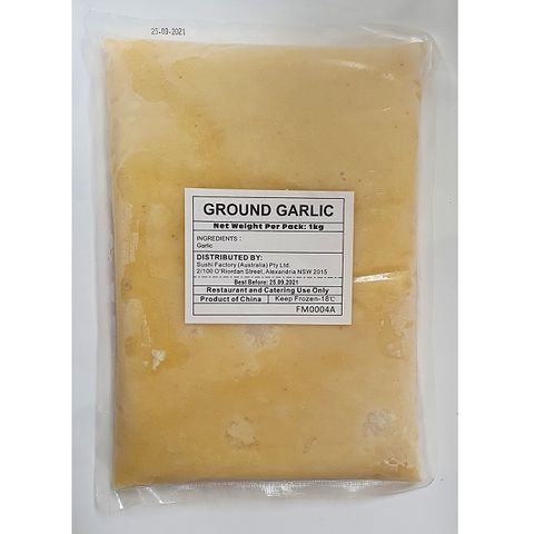 GROUND GARLIC PASTE 1KG/10