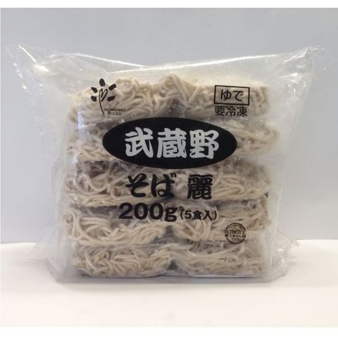 REI FROZEN SOBA 200gx5P/6x2  NIHON SOBA