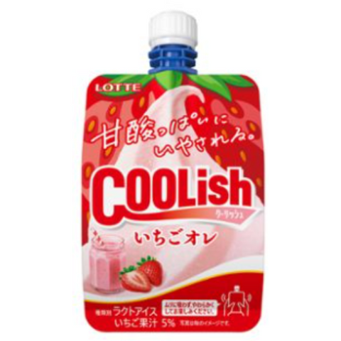COOLISH MILK STRAWBERRY 140ml/24