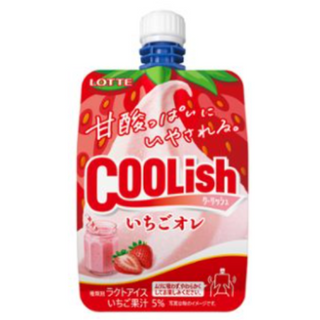 COOLISH MILK STRAWBERRY 140ml/24
