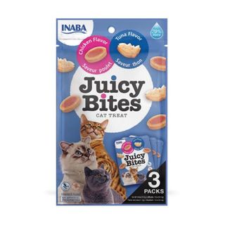 CAT JUICY BITES (TUNA & CHICKEN) 11.3gx3/8x2