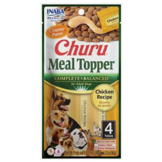 DOG (S-M) CHURU MEAL TOPPER (CHICKEN) 14Gx4/6x8