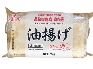ABURA AGE / DEEP FRIED TOFU 3P/40x2