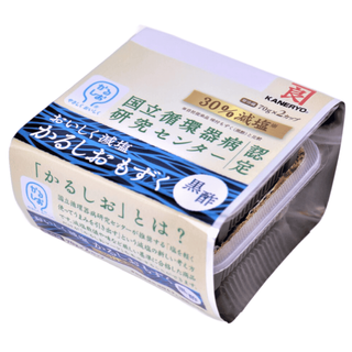 KNR MOZUKU/SEASONED SEAWEED LESS SALT (KUROZU)/8x6